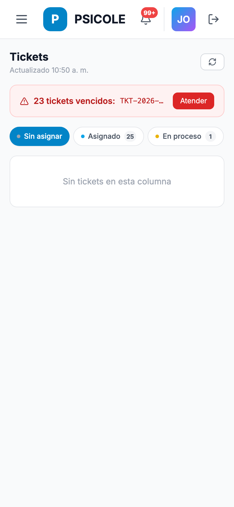 Kanban en celular